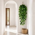 thumbnail image 4 of Artificial Hanging Plants Fake Plants Faux PlantS UV Resistant Plastic Plants for Outdoor Indoor Wall Hangings Artificial Plants for Front Porch Patio Garden Home, 4 of 7