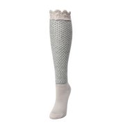 Natori Natori Voile Knee High Bootie Topper 9-11 / Ivory