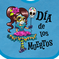 thumbnail image 4 of Inktastic Día De Los Muertos Girl Boys or Girls Baby Bib, 4 of 4