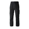 thumbnail image 5 of TOMVIGX Work Pants for Men Waterproof Ripstop Relaxed Fit Hiking Pants Stretch Elastic Waist Lightweight Cargo Jeans Flex Hunting Black Pants with Multiple Pockets XL, 5 of 8