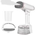 thumbnail image 1 of Handheld Steamer for Clothes 1500 Watts 20s Fast Heat-up Wrinkles Remover for Garments Up to 24g/min 2 Modes 400ml Water Tank Portable Foldable Fabric Steamer for Travel / Home / Office, 1 of 7
