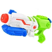 Blue Block Factory Ultra Soaker Blaster High Pressure and Capacity Pump Action Water Gun, Green