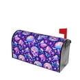 thumbnail image 3 of Haiem colorful mushroom Skull rainbow Mailbox Covers Magnetic ,Mailbox Wraps Post Letter Box Cover for Holiday Garden Yard Decor-25.5x21 in, 3 of 9