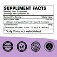 Organic Vitamin Milk Thistle Extract 120 Capsules Extra Strength Liver Cleanse