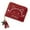 Wine, variant on YOUSNH Women' s Outdoor Fashion Trend Solid Color Fringed Leather Card Wallet Wallet Pink