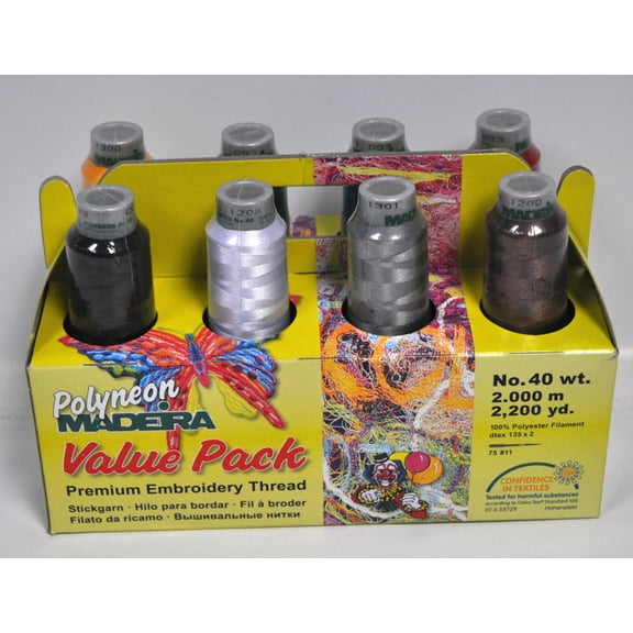 Madeira Polyneon 8 Cone Value Pack 9145BVP