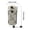 Gray, variant on Backpack Shoulder Strap Pouch, Water Bottle Holder for Backpack Strap with Phone Pocket, Lightweight Nylon Accessory Pouch for Hiking Camping Travel