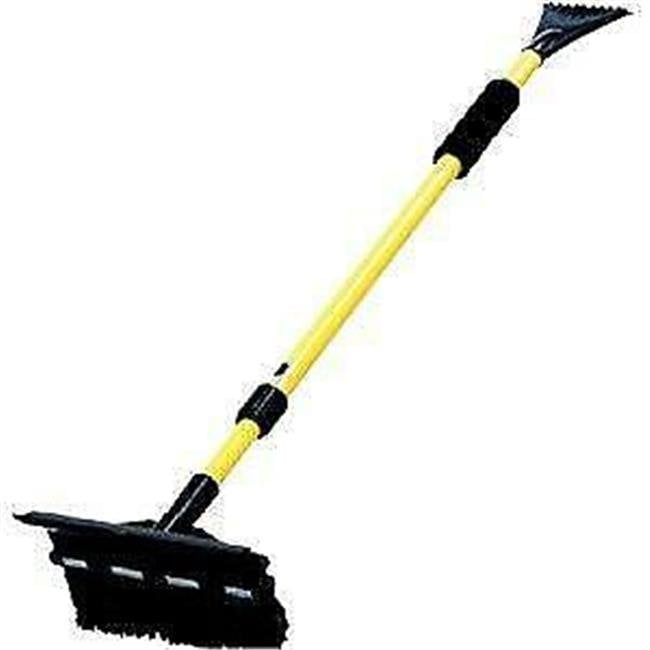 52 in. Aluminum Handle SubZero Fixed Head Snow Broom with ...