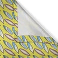 thumbnail image 6 of Ambesonne Surfboard Valance & Curtain, Summertime Hobby, 55"x45", Yellow Pink Blue, 6 of 6