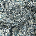 thumbnail image 5 of Ambesonne Floral Window Valance, Traditional, 54" X 12", Dark Blue Cream, 5 of 5