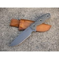 thumbnail image 1 of Azula Gun Holsters Swamp Rat Knife Works Ratmandu CG Custom Molded Leather Knife Sheath TAN, 1 of 1