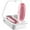 Pink, variant on Hand Warmers Rechargeable 2 Pack, 14000mAh Electric Hand Warmers with Charging Case, Quick Charge Portable Heater,Gifts for Christmas, Winter, Outdoor, Camping, Hunting Accessories, Green