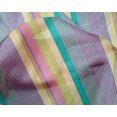 thumbnail image 4 of oneOone Silk Tabby Fabric Multicolor Stripe Printed Craft Fabric BTY 42 Inch Wide, 4 of 4