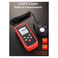 thumbnail image 4 of Light Meter Digital Light Meter Professional Light Meter LCD Light Meter Handheld Split Light Meter ,Wide Measurement Range, 4 of 7