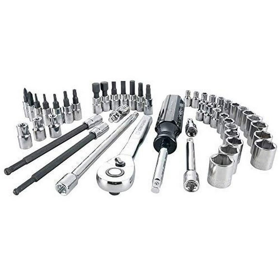 CRAFTSMAN Mechanics Tool Set, SAE / Metric, 1/4-Inch Drive, 48-Piece (CMMT12017)