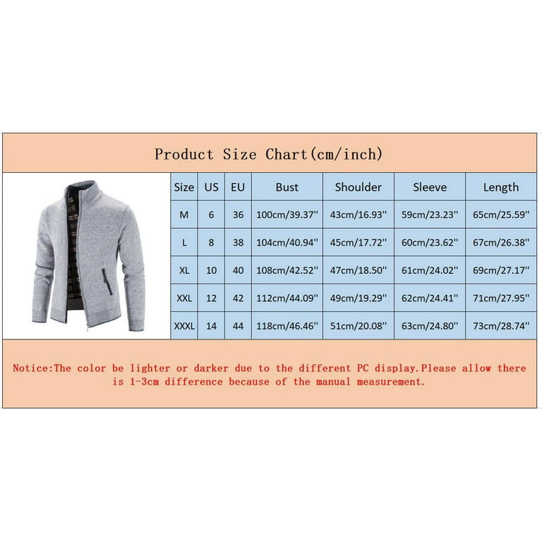 Men's Size Chart by Patagonia