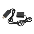 thumbnail image 2 of Dummy Battery, Suppress Current Noise USB2.0 FW50 DC Coupler  For A6500 For, 2 of 8