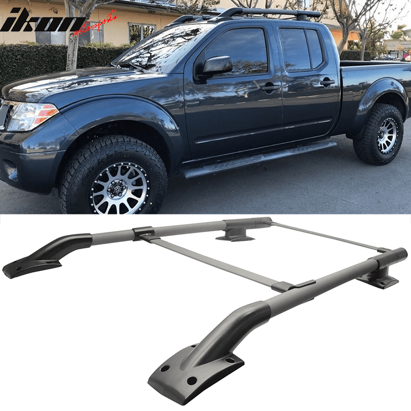 Compatible with 0517 Nissan Frontier OE Factory Style Roof Rack Black