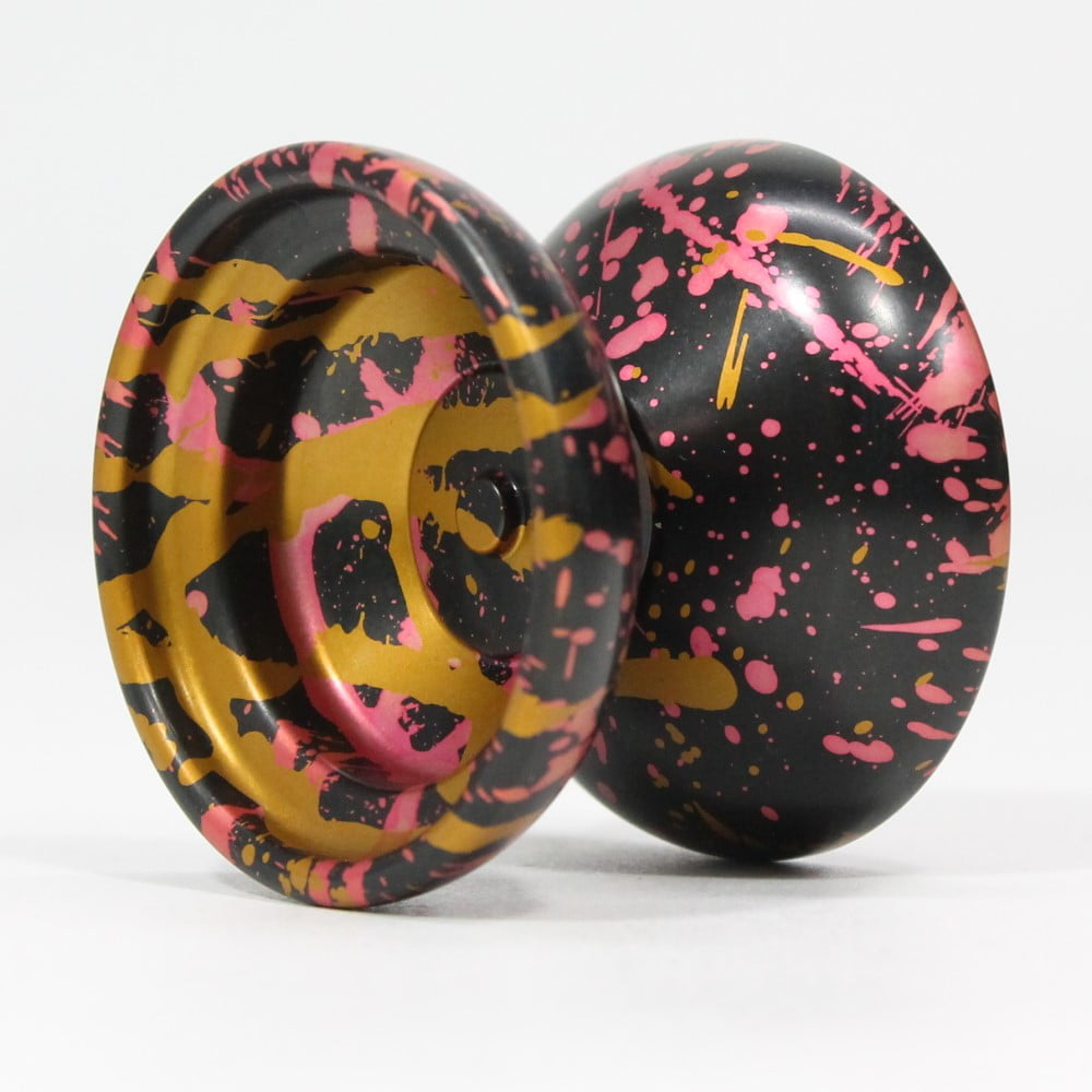 Yoyorecreation FYFO Yo-Yo - Mono-Metal YoYo (Black Pink Gold