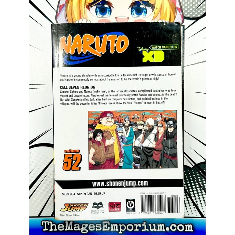 Naruto Naruto, Vol. 52, (Paperback) - Walmart.com