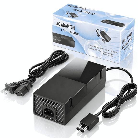 220W 135W Power Supply for Xbox One Power Brick, Power Cord Fit for Microsoft Xbox One Console