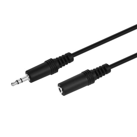 Monoprice Stereo Extension Cable - 6 Feet - Black | 3.5mm Plug/Jack Male/Female price history on PriceWatchPro