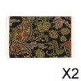 thumbnail image 1 of Alfombra para casa de muñecas Baoblaze 2 piezas 9,8 cm x 16,5 cm, 1 of 7