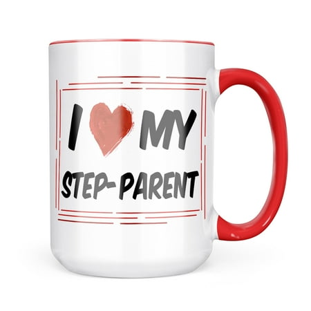 

Neonblond I Love my Step-Parent Mug gift for Coffee Tea lovers