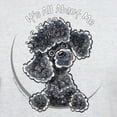 thumbnail image 3 of CafePress - Black Poodle IAAM Full Light T Shirt - Men's Classic Graphic T-Shirt, 3 of 4