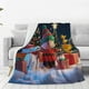 thumbnail image 5 of Mantas de franela con Snoopy y Charlie Brown celebrando la Navidad, manta cálida para exteriores, viajes, oficina, colcha, funda de cama, 5 of 5