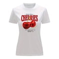 thumbnail image 3 of Playera Blusa de Cerezas Aelfric Eden Cherries Color Blanco Talla Chica Marca Emil SaEs, 3 of 4