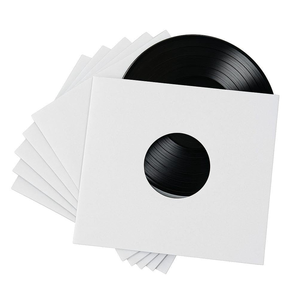 vinyl sleeves for cards GrooveGuard: Archival Inner (25 Pack) and everyday wear while allowing easy insertion and removal of your records 12-Inch Record Paper Inner Sleeves