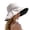 Z120-Beige, variant on XINPING Women's Black Lined Sun Bucket Hat, Wide Brim UV Protection Beach Vacation Hat Breathable and Adjustable for Outdoor Travel Beach, Hiking & Pool