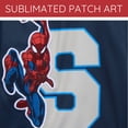 thumbnail image 4 of Marvel Spider-Man Mesh Hockey Jersey Long Sleeve T-Shirt Toddler to Big Kid, 4 of 5