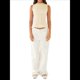 thumbnail image 3 of Blusas Casuales Sin Mangas para Mujer, Blusas de Trabajo Fruncidas, Ajustadas, Camisas de Moda 2025 Amarillo S, 3 of 7