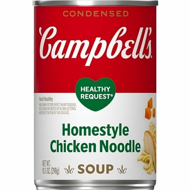 Campbell's Condensed Healthy Request Homestyle Chicken Noodle Soup 10.5oz (Pack of 32)