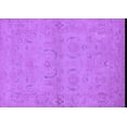 thumbnail image 1 of Ahgly Company Indoor Rectangle Oriental Purple Traditional Area Rugs, 2' x 4', 1 of 4