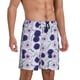 thumbnail image 2 of Fotbe Daisies Flowers Pantalones Cortos de Pijama para Hombre, Ropa de Dormir, Pantalones de Pijama Cortos para Hombre-4X-Large, 2 of 6