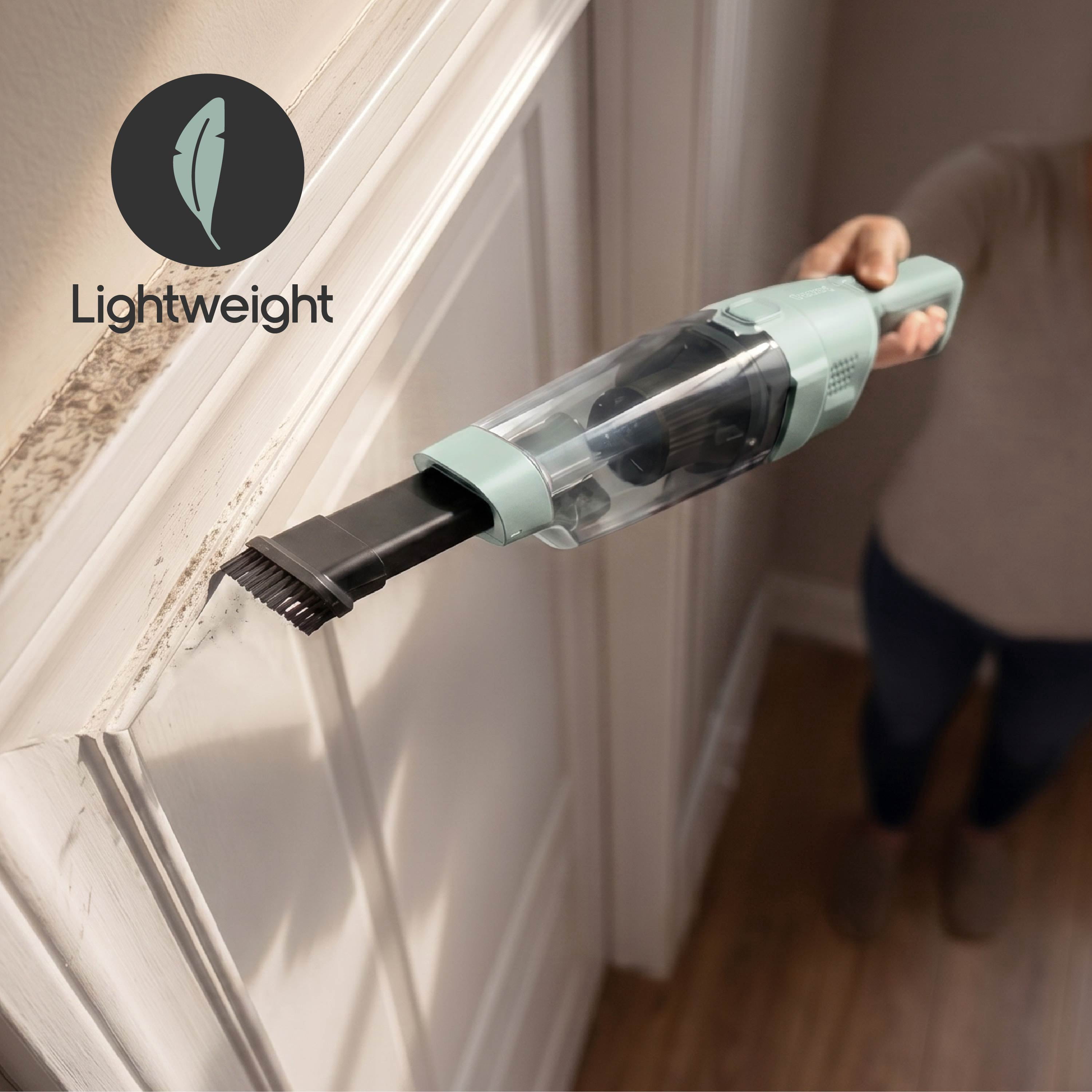 IonVac PowerMax Hand Vacuum, 5V Cordless Handheld Vacuum Cleaner with Multiple Attachments, Model #30835