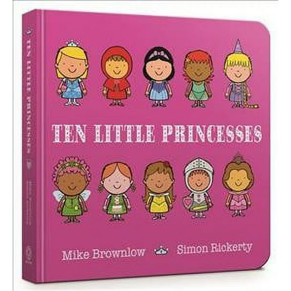 Ten Little Princesses Board Book