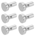 thumbnail image 1 of Reemplazo de Perilla de Interruptor de Lámpara Uxcell, 6Pcs Metal On/Off Luz Lámpara, Tono Plateado, 1 of 5