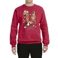 thumbnail image 2 of If It's Not a Pitbull It's Just a Dog Gift | Mens Dog Lover Crewneck Graphic Sweatshirt, Vintage Heather Red, X-Large, 2 of 3