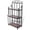 Orange, variant on vidaXL 22.8" x 11.8" x 45.3" 3-Tier Orange Iron Tube and Ceramic Tile Mosaic Plant Rack