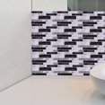thumbnail image 3 of 27 piezas de azulejos de pared autoadhesivos, impermeables, despegables y pegables, para pared, para salpicadero, de vinilo, decorativos, de mármol, para sala de estar y baño, 3 of 8