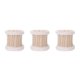 thumbnail image 2 of Jumpingount Bufanda Conjunto de gorro y guantes para niños Tejido elástico Elástico Protector térmico Clima frío Versátil Bufanda beige con bufanda beige 3Conjunto, 2 of 6