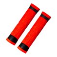 thumbnail image 1 of Soidarity 2 uds./1 par de empuñaduras de cubierta de manillar de montaña, ciclismo de carretera, antideslizante, antivibración, cubierta de Ciclismo Rojo, 1 of 6