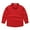 Red, variant on Esaierr 4Y-12Y Boys Dress Shirt for Kids Toddler,Casual Solid Color Dress Shirt,Spring Summer Outerwear
