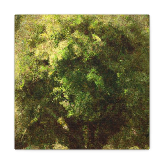 Elm in Moonlight Splendor - Canvas