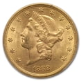 thumbnail image 2 of 1888-S $20 Liberty Gold Double Eagle MS-62 PCGS, 2 of 3