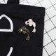 thumbnail image 5 of Juego de broches de solapa esmaltados, 2 broches de pez blanco y negro encantador, pines de dibujos animados lindos para mochilas, bolsas de ropa, chaquetas, sombreros, joyería, accesorios de bri, 5 of 5